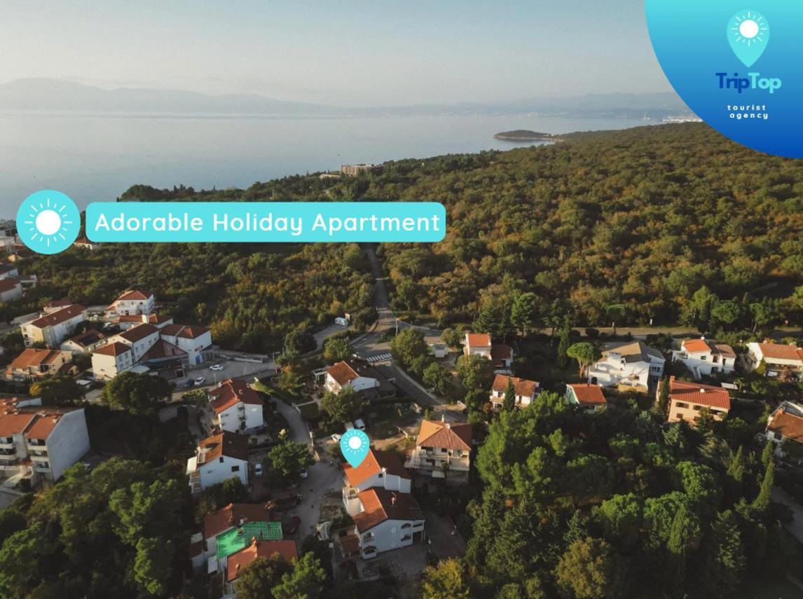 Adorable Holiday Apartment Malinska Esterno foto